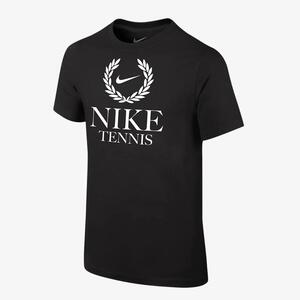 Nike Tennis Big Kids&#039; (Boys&#039;) T-Shirt B11377TNRL-BLK