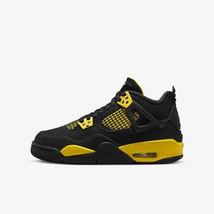 Air Jordan 4 Retro Big Kids&#039; Shoes 408452-017