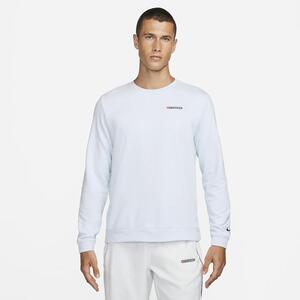 Nike Dri-FIT Track Club Men&#039;s Fleece Long-Sleeve Crew Neck Running Sweatshirt FB5508-085