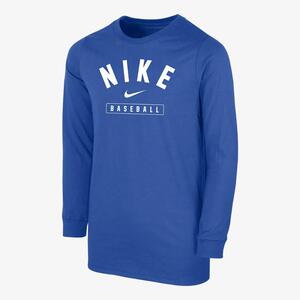 Nike Baseball Big Kids&#039; (Boys&#039;) Long-Sleeve T-Shirt B12461P387-ROY