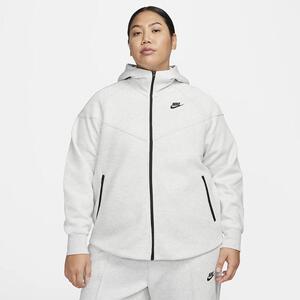 Nike Sportswear Tech Fleece Windrunner Women&#039;s Full-Zip Hoodie (Plus Size) FB8340-013