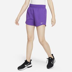 Nike One Big Kids&#039; (Girls&#039;) Dri-FIT High-Waisted Woven Training Shorts DX4967-599