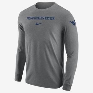 West Virginia Men&#039;s Nike College Long-Sleeve T-Shirt M12333P741-WVU