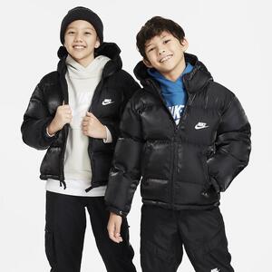 Nike Sportswear Therma-FIT Synthetic Fill Big Kids&#039; Loose Hooded Jacket FD2843-010