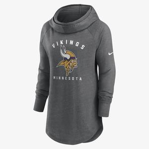 Nike Team (NFL Minnesota Vikings) Women&#039;s Pullover Hoodie NKZE07F9M-06G