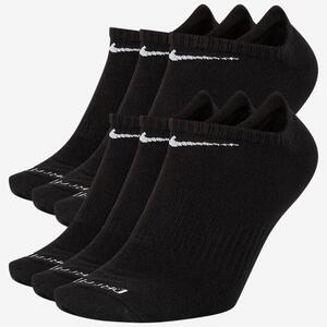 Nike Everyday Plus Lightweight Training No-Show Socks (6 Pairs) SX6900-010