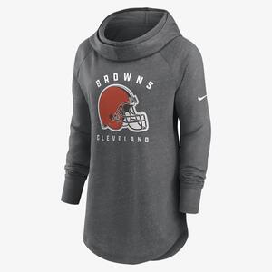 Nike Team (NFL Cleveland Browns) Women&#039;s Pullover Hoodie NKZE07F93-06G