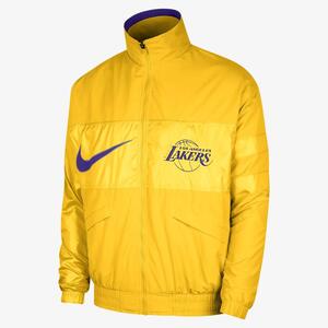Los Angeles Lakers Courtside Men&#039;s Nike NBA Lightweight Jacket DR9190-728
