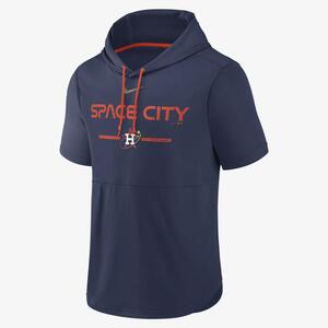 Nike City Connect (MLB Houston Astros) Men&#039;s Short-Sleeve Pullover Hoodie NKGS01YCHUS-NH2