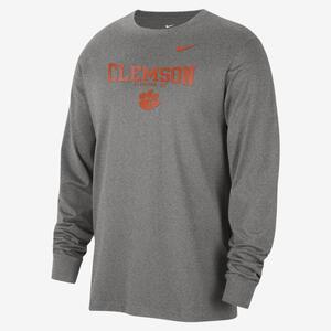 Clemson Men&#039;s Nike College Crew-Neck Long-Sleeve T-Shirt FN6068-063