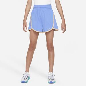 Nike Dri-FIT Breezy Big Kids&#039; (Girls&#039;) High-Waisted Training Shorts DX4965-450