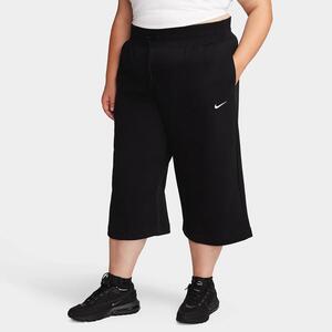 Nike Sportswear Phoenix Fleece Women&#039;s High-Waisted Cropped Sweatpants (Plus Size) FB8418-010