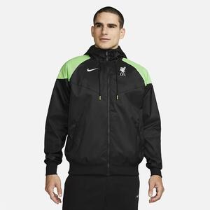 Liverpool FC Sport Essentials Windrunner Men&#039;s Nike Hooded Soccer Jacket FD8374-010
