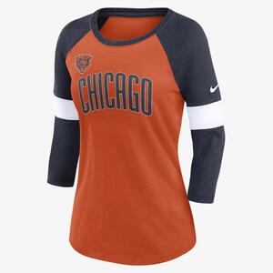 Nike Pride (NFL Chicago Bears) Women&#039;s 3/4-Sleeve T-Shirt NKZNEH827Q-0Z5