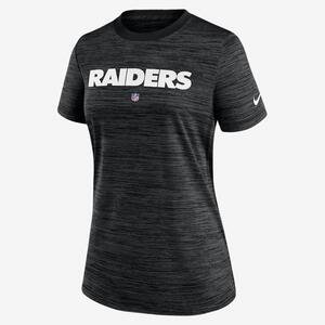 Nike Dri-FIT Sideline Velocity (NFL Las Vegas Raiders) Women&#039;s T-Shirt 00M600A8D-0BN