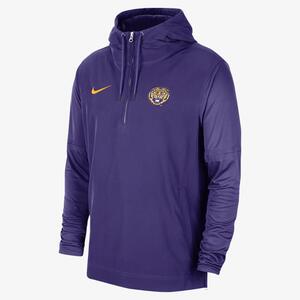 LSU Men&#039;s Nike College Long-Sleeve Player Jacket DZ9329-547