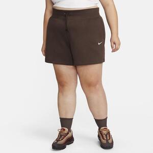 Nike Sportswear Phoenix Fleece Women&#039;s High-Waisted Shorts (Plus Size) FD1411-237