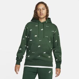 Nike Club Fleece Men&#039;s Allover Print Pullover Hoodie FB7434-323