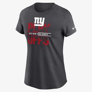 Nike 2022 NFL Playoffs Iconic (NFL New York Giants) Women&#039;s T-Shirt NPAF06F8IX-G0G