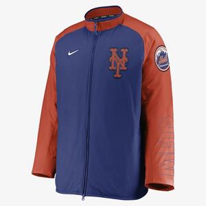 Nike Dugout (MLB New York Mets) Men&#039;s Full-Zip Jacket NKAU156NNME-N1A