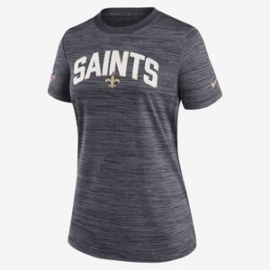 Nike Dri-FIT Sideline Velocity Lockup (NFL New Orleans Saints) Women&#039;s T-Shirt NS1800A7W-63S