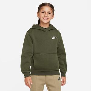 Nike Sportswear Club Fleece Big Kids&#039; Pullover Hoodie FD3000-325