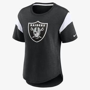 Nike Fashion Prime Logo (NFL Las Vegas Raiders) Women&#039;s T-Shirt NKZH99PH8D-0Z3