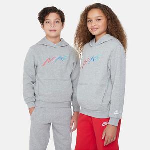 Nike Sportswear Club+ Big Kids&#039; Pullover Hoodie FD3176-063
