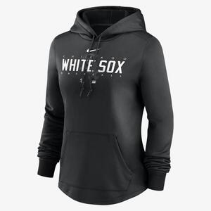 Nike Therma Pregame (MLB Chicago White Sox) Women&#039;s Pullover Hoodie NACV00ARX-8X6
