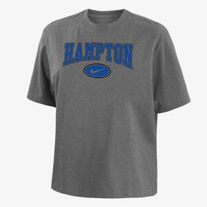 Hampton Women&#039;s Nike College Boxy T-Shirt W11122P750H-HAM