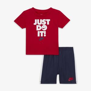 Nike Sportswear &quot;Just Do It&quot; Shorts Set Baby 2-Piece Set 66K899-U90