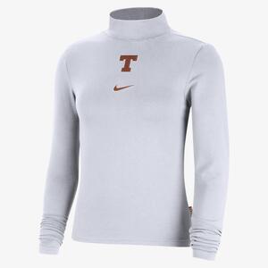 Texas Essential Women&#039;s Nike College Long-Sleeve Mock Top FB1217-100