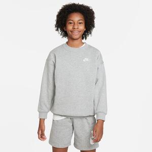 Nike Sportswear Club Fleece Big Kids&#039; (Girls&#039;) Oversized Sweatshirt FD2923-063