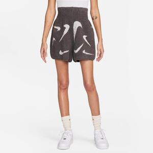 Nike Sportswear Phoenix Cozy Bouclé Women&#039;s High-Waisted Slim 4&quot; Knit Shorts FD4284-254