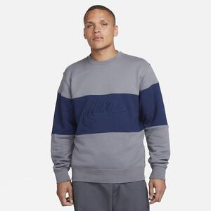 Nike Club Men&#039;s French Terry Color-Blocked Crew FB7848-084