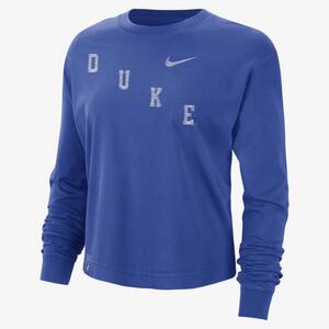 Duke Women&#039;s Nike College Long-Sleeve T-Shirt DZ4145-480