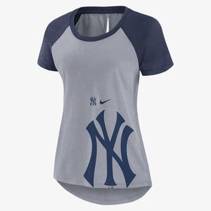Nike Summer Breeze (MLB New York Yankees) Women&#039;s Top NMME00JUNK-03Z
