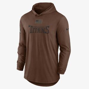 Tennessee Titans Salute to Service Men’s Nike Dri-FIT NFL Long-Sleeve Hooded Top 010J01CBA2W-U8F