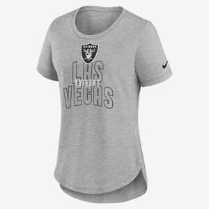 Nike Fashion (NFL Las Vegas Raiders) Women&#039;s T-Shirt NKMV06G8D-06A