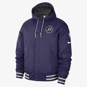 Los Angeles Lakers Courtside City Edition Men&#039;s Nike NBA Full-Snap Jacket DN4721-535