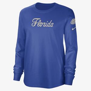 Florida Women&#039;s Nike College Crew-Neck Long-Sleeve Top FJ9942-480