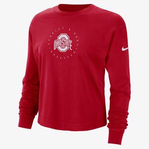 Ohio State Women&#039;s Nike College Long-Sleeve T-Shirt FD4557-657