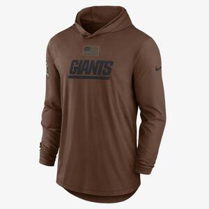 New York Giants Salute to Service Men’s Nike Dri-FIT NFL Long-Sleeve Hooded Top 010J01CBA2N-U8F