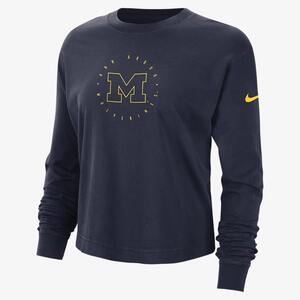 Michigan Women&#039;s Nike College Long-Sleeve T-Shirt FD4552-419