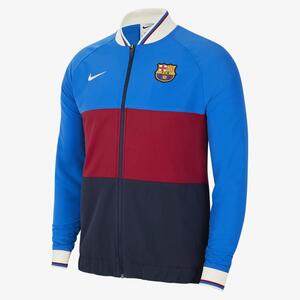 FC Barcelona Men&#039;s Full-Zip Soccer Track Jacket CV9914-427