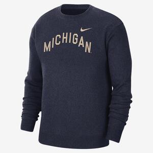 Michigan Men&#039;s Nike College Crew-Neck Sweatshirt FJ8971-419