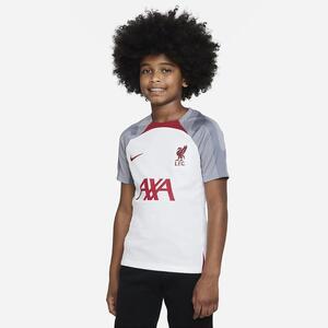 Liverpool FC Strike Big Kids&#039; Nike Dri-FIT Knit Soccer Top DR4631-101