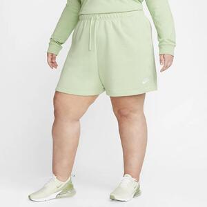 Nike Sportswear Club Fleece Women&#039;s Mid-Rise Shorts (Plus Size) DV5086-343