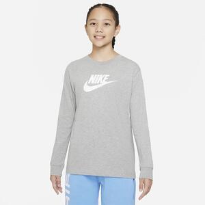 Nike Sportswear Big Kids&#039; (Girls&#039;) Long-Sleeve T-Shirt FD5359-063