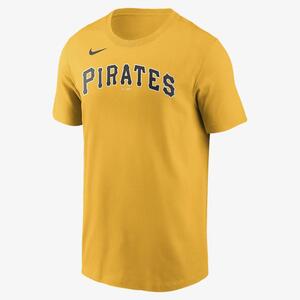 Nike Wordmark (MLB Pittsburgh Pirates) Men&#039;s T-Shirt N199M3X-PP0